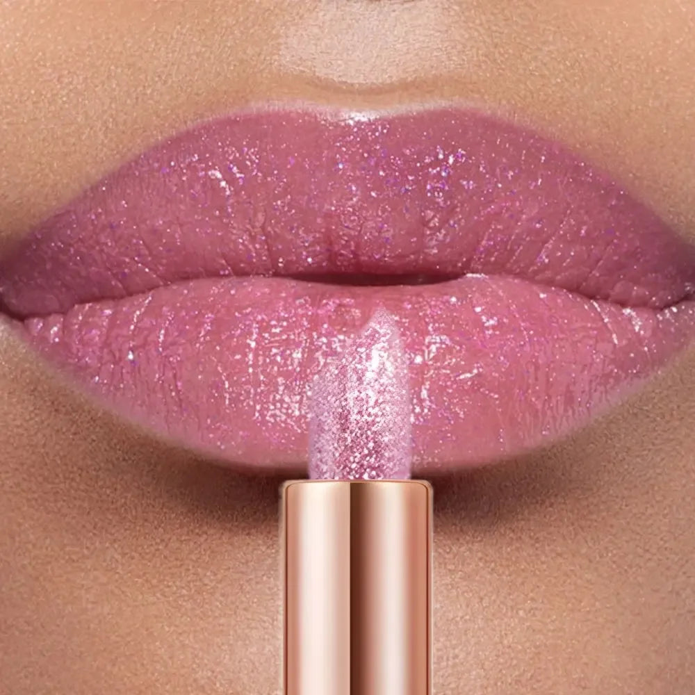 Hua Fei Butterfly Dance Pearlescent Color Changing Lipstick Moisturizing Moisturizing Not easy to take off makeup Lip gloss