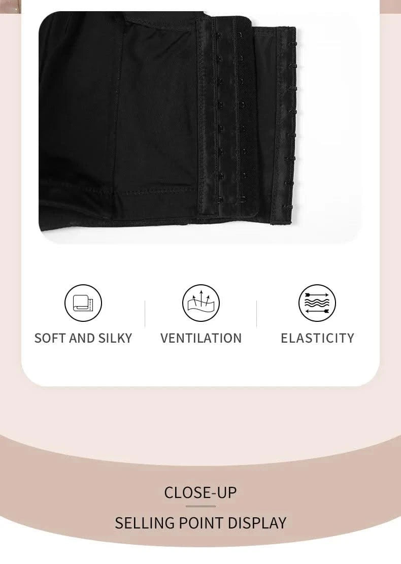 Women Full Coverage Push Up Bra Underwire Sculpting Uplift Shapewear Deep Cup T Shirt Bra Hide Back Fat Smoothing Brassiere