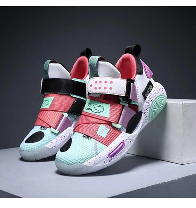 2025 New Children's Basketball Shoes For Boys Girls Non-slip Kids Sport Shoes Lightweight Outdoor Sneakers Trainers Footwear - Elanique