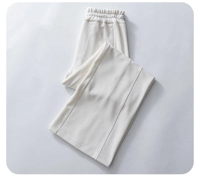 Women's Wide Leg Yoga Ninth Pants High Waisted Joggers Casual Sweatpants Pockets Sports Clothes Pilates Tracksuit Baggy Pants