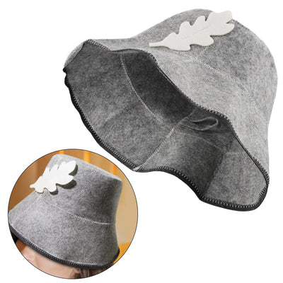 Bath House Kit Fisherman Felt Sauna Hat Fisherman Felt Sauna Hat Free Water Absorption Long Lasting Performance