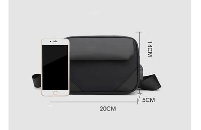 Men's Fashion Small Bag Casual Men Mini Handbags Male Cross Body Shoulder Messenger Bags For Men Purses And Handbags bolasa
