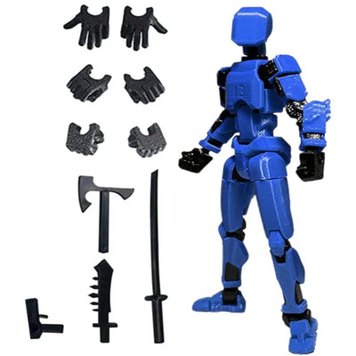 Multi-Jointed Movable Shapeshift Robot 3.0 3D Printed Mannequin Dummy 13 Action Figures Toys Kids Adults Parent-children Games