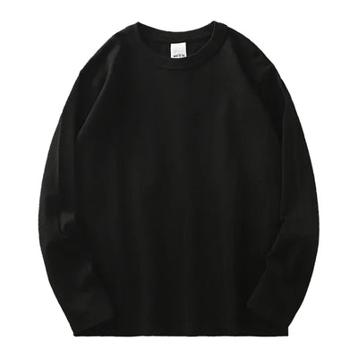 Women T Shirts.100% Cotton Soft.Regular Fit,O-Neck Long Sleeve Tops Tees,Black White