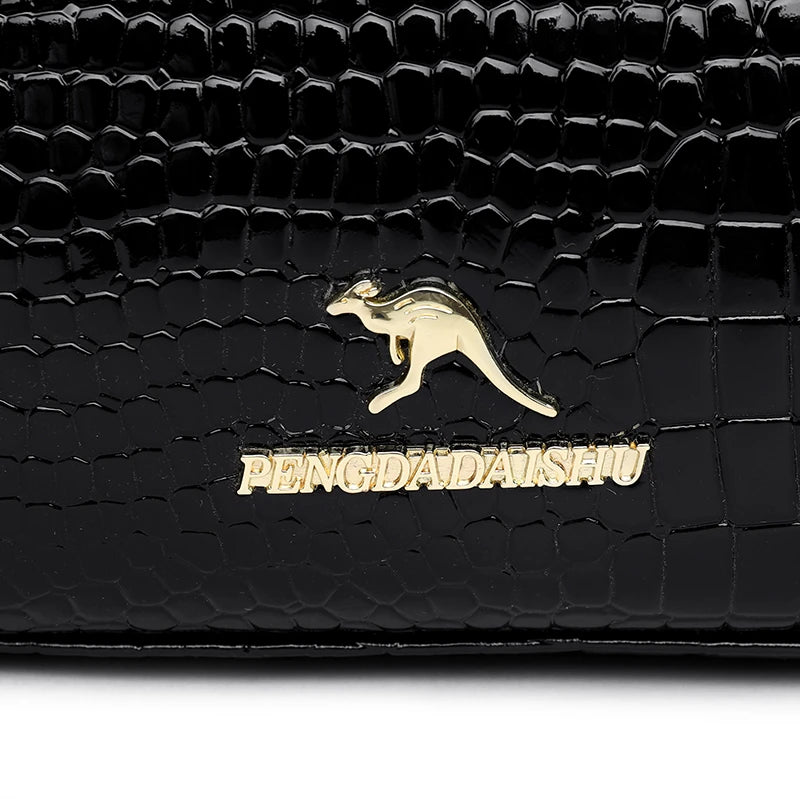 2024 Luxury Designer Large Capacity Handbag Women Bags High Quality Messenger Bag Leather Casual Shoulder Crossbody Bags