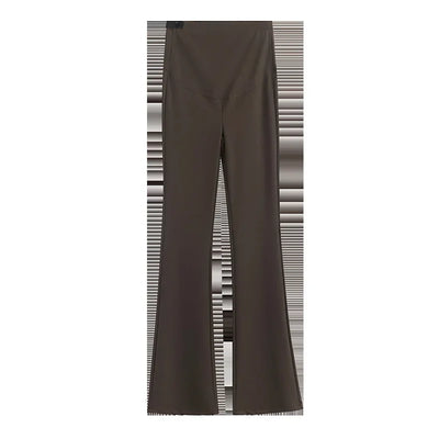 Maternity Leggings for Pregnant Women Yoga Flared High-waisted Trousers Pregnancy Clothes
