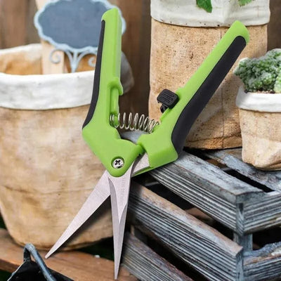 1 Set, Garden Scissors, Garden Pruning Shears, Non-slip Labor-saving Flower Branch Branch Shears, Fruit And Vegetable Shears, Fr - Elanique