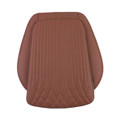 54cm Breathable Car Seat Cushion Luxury Leather Commercial Vehicle Non-slip Support Pad Universal High Rebound Sponge Seat Cover