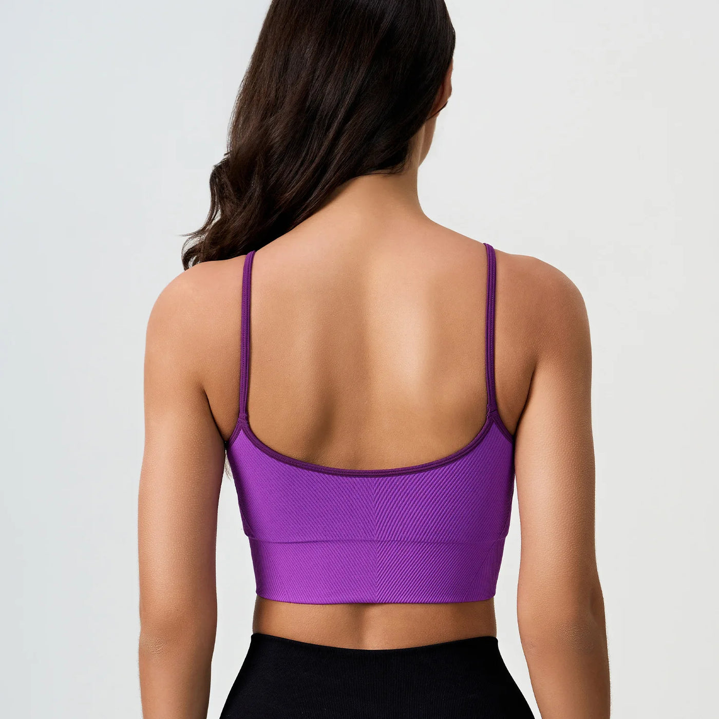 Women Breathable Sports Bra Fitness Tops Gym Crop Top Brassiere Push Up Camisole Sport Bras Gym Workout Top Letter Yoga Bra