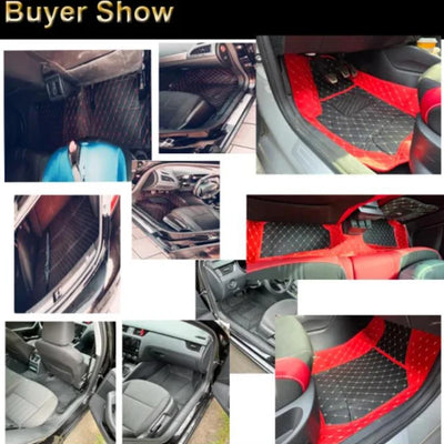 Car Mats For SEAT Alhambra MK2 7N VW VW Sharan 2011~2020 Pad Carpets Set Leather Mat Auto Floor Rugs Car Accessories