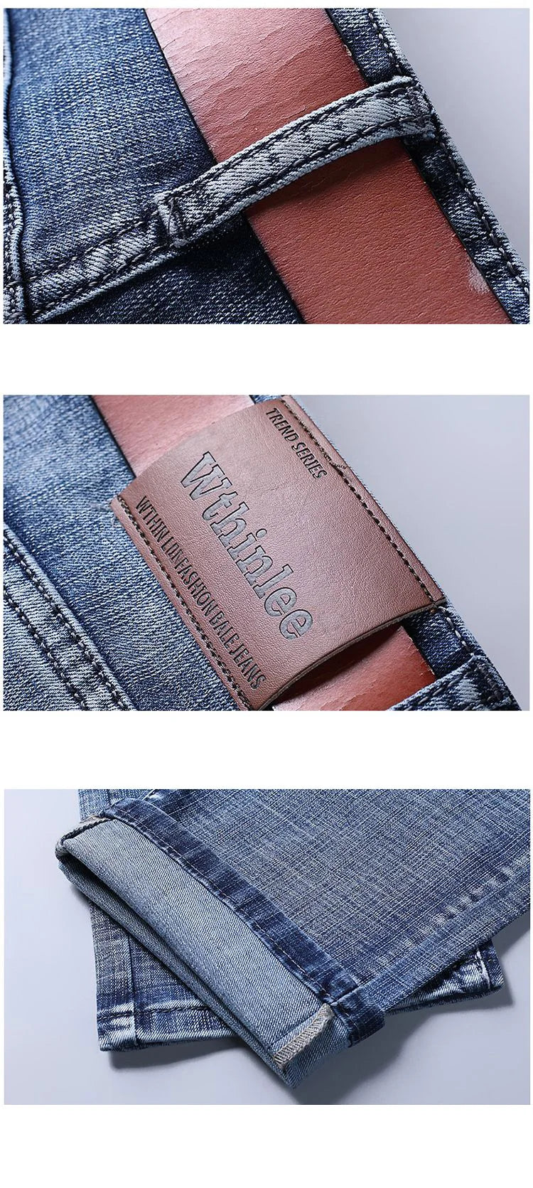 Classic Business Casual Jeans Men 2025 New Fashion Retro Slim Stretch Denim Trousers Male High Quality Luxury Pants Men Clothing