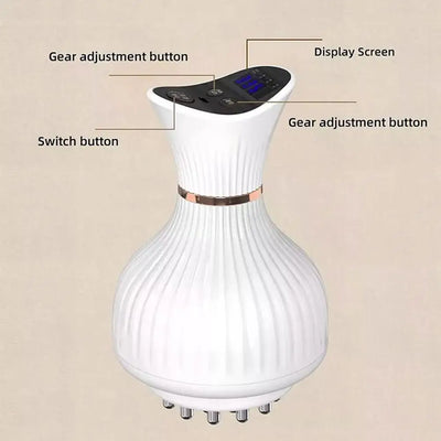 5V/1A 4-in-1 Cordless Leg Massager - Handheld Design for Women & Men, Relieves Leg Fatigue Portable Health Care Tool Easy to Use