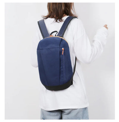 Mountaineering bag large capacity simple all-matching, fashionable, lightweight travel backpack, water splash resistant backpack