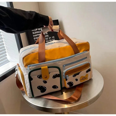 Women's Fashionable and Lightweight Boarding Bag for Maternity, Business, Yoga