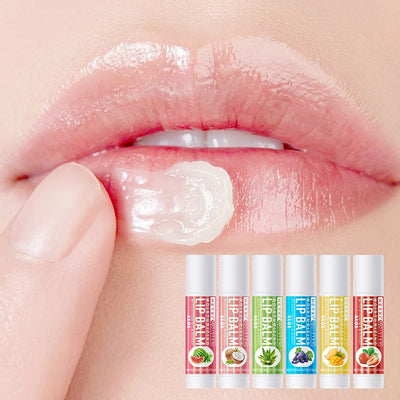 Fresh Fruit Lip Balm Lip Oil Moisturizing Clear Transparent Lipstick Long Lasting Hydrating Lipgloss Cosmetic Lip Gloss Base Gel