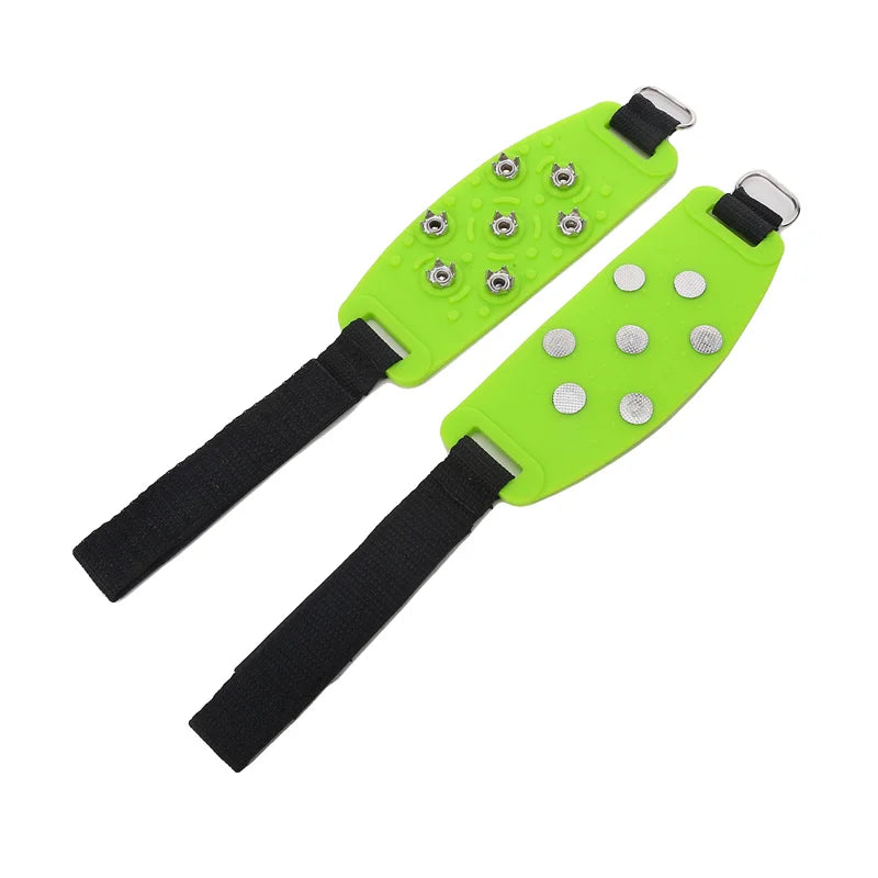 Shoe Spike Winter Winter Velcro Ice Claw Outdoor Climbing Snow Mountain and Snow Ground Anti slip Adjustable