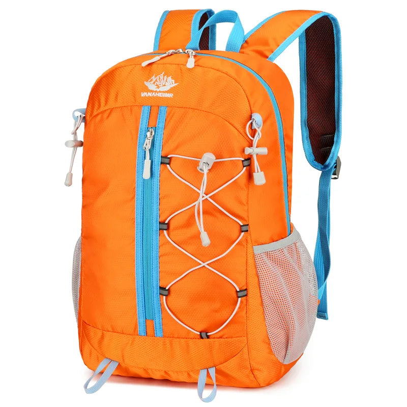 Outdoor Backpack Oxford Buden Mountain Riding Backpack Ultra Light Multifunctional Casual Foldable Backpack Large Capacity