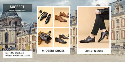 Men's Oxford Formal Dress Shoes Business Comfortable Classic Lace Up Shoes for Weddings, Church, Office, Prom