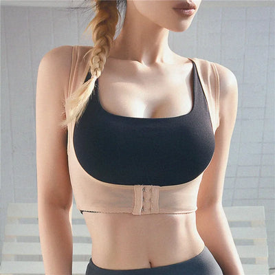 Breathable Women Active Bra Sports Bra Sexy Hollow Out Sports Top Push Up Gym Fitness Underwear Female Running Yoga Bra Tank Top