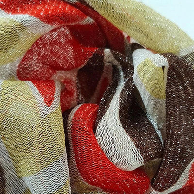 Women Ruffle Lace Scarf Pearl Pendant Chiffon Scarves Shiny Headscarf Thin High Elasticity Neck Wrap Organza Neck Collar Scarf