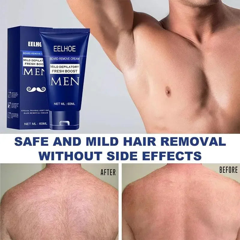 Hair Removal Cream Natural Gentle Soothing Ointment Soften Nourishing Refreshing Skin Women Men Lip Armpit Body Painless