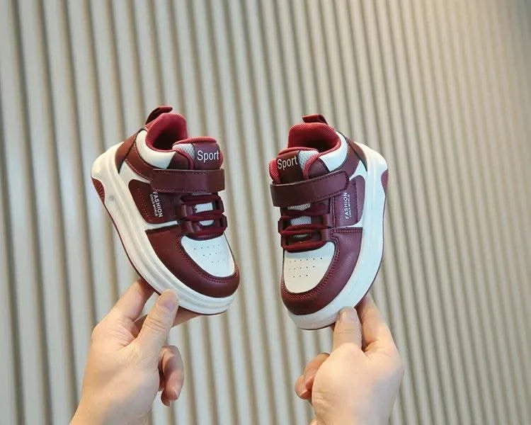 Children's Sports Shoes Spring Autumn Unisex Versatile Kids Sneakers for Girls High-top Fashion Non-slip Boys Causal Sneakers
