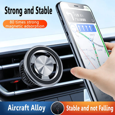 Magnetic Phone Holder Compatible With MagSafe Car Mount for iPhone 14 13 12 Car Air Vent Clip Cellphone Mount Phone Bracket