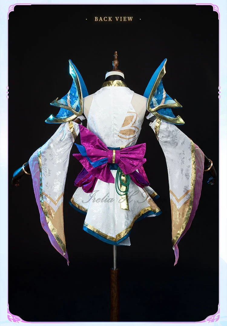 Irelia H Lux LOL Spirit Blossom Lux Cosplay Costume for women game halloween party dress role cosplays