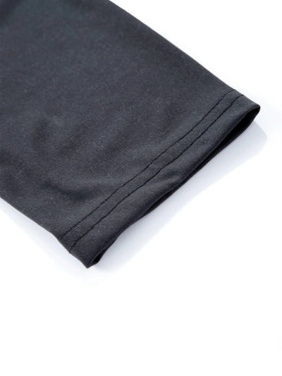 Men's Casual Round Neck Moisture Wicking Long Sleeve T Shirts | Tees Male | Tops | Sports | Comfortable Men's Wear