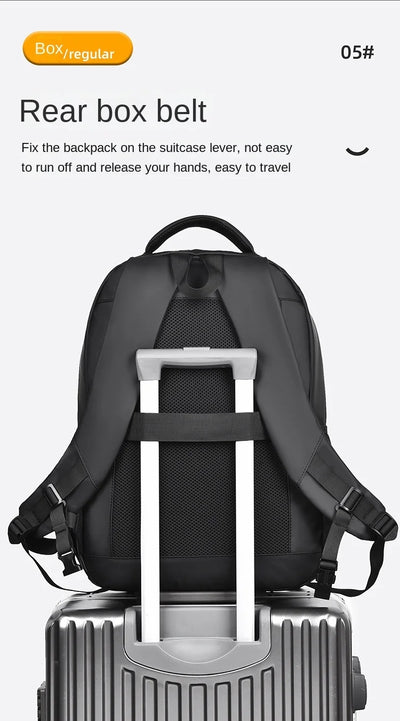 Casual Bags For Men Luxury Designer Commuting Backpack With Large Capacity Leisure Travel  Computer Bags Student Shoulder Bags