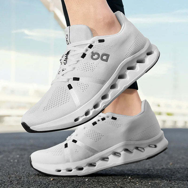 Athletic Shoes For Men Outdoor Hiking Boots New Product Fashion Men Casual Shoes Light Running Sneakers Breathable Elastic Band