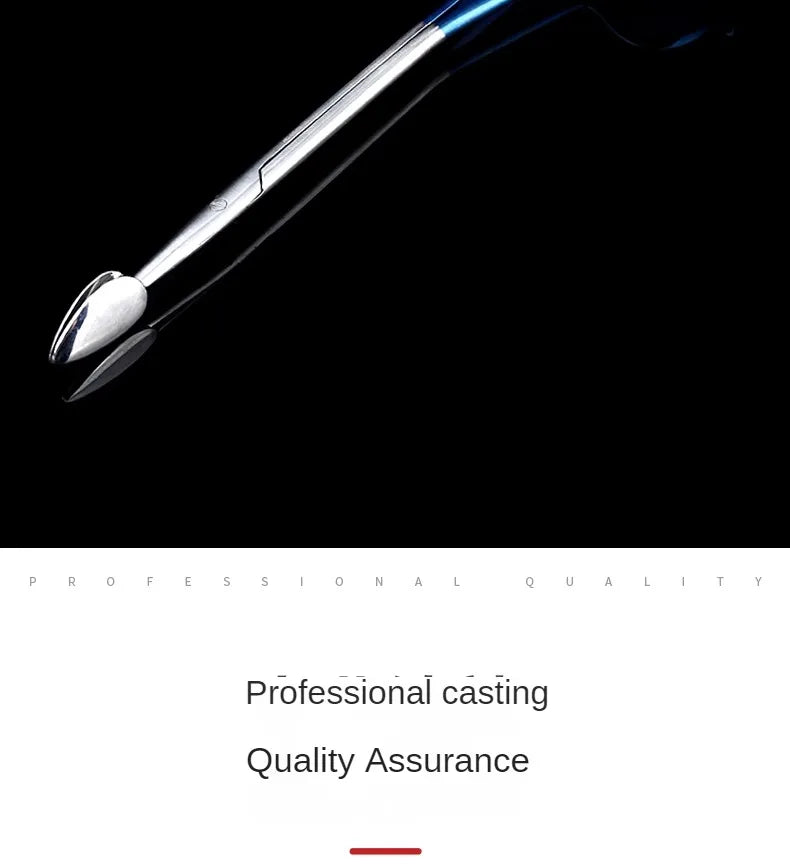 Facial Flap Dissector Scissors Face Lift Dissection Scissors Insert with Speculated Super Cut Tips SMAS  Dissector
