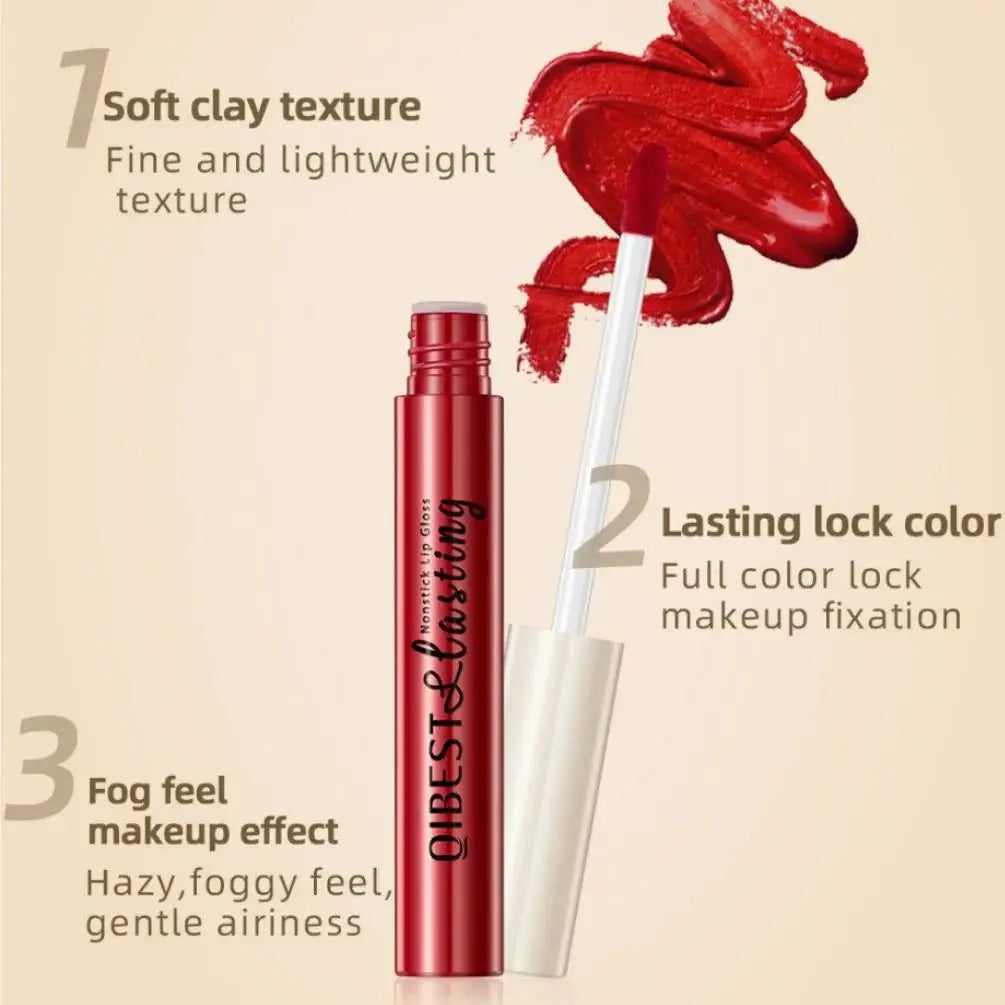 Luxury Matte Lip Gloss Set 12 Waterproof Shades Non Sticky Long Lasting Lipstick Kit For Daily Party Makeup