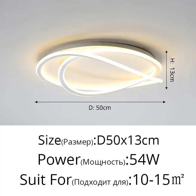 Modern LED Chandelier Lights  For Living Dining Room Bedroom Study Room Restaurant Balcony Home Decor indoor lighting fixture