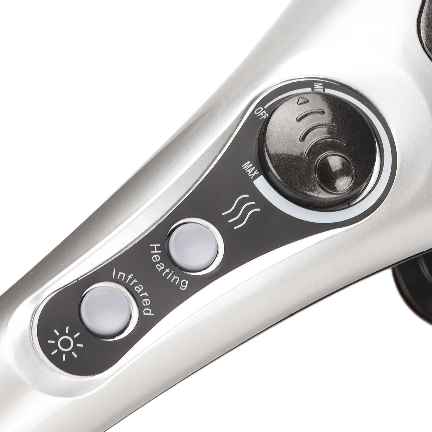 Handheld Back Massager Comfortable Household Double Node Handheld Shoulders Leg Foot Massage Device Handheld Leg Massage Device