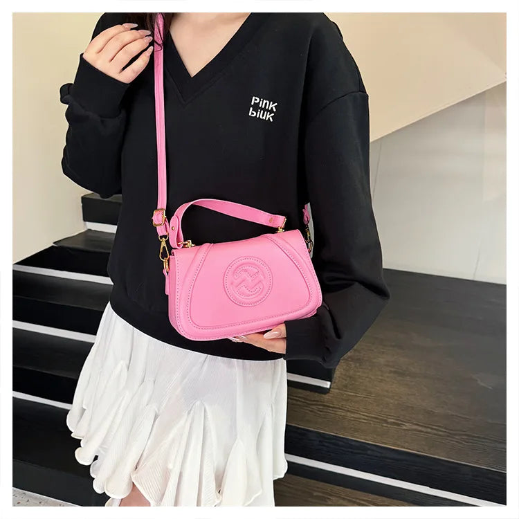 2025 Designer Handbag for Women - Premium Textured Shoulder Bag, Fashionable Crossbody & Top Handle Tote for Work & Daily