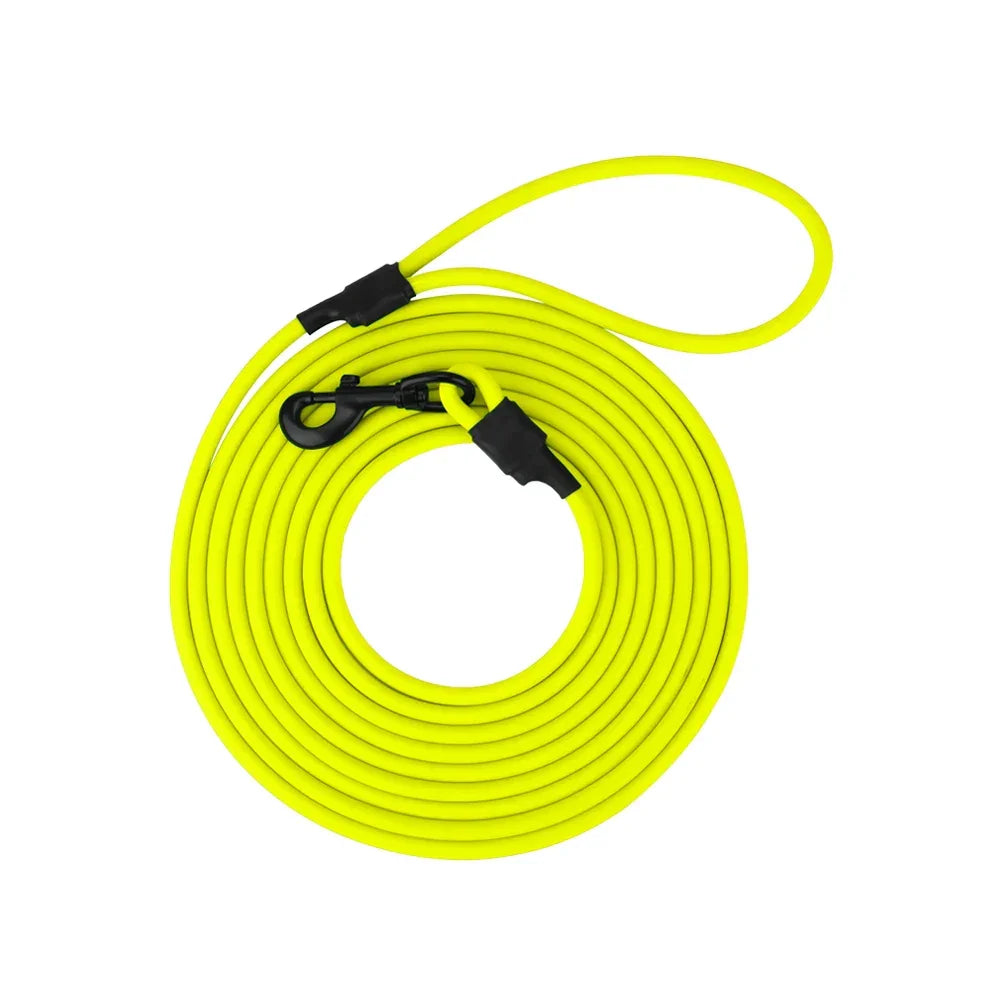 PVC Pet Leashes 5m 10m Small Large Puppy Cat Dog Leash Recall Training Tracking Obedience Long Lead Waterproof