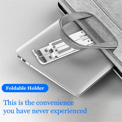 Foldable Laptop Stand 10 Position Adjustable Portable Notebook Support Base Holder ABS Laptop Holder For Laptop Accessories