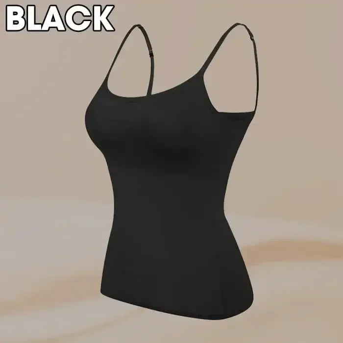 Higher Quality Solid Padded Bra Sexy Women Tops Camisole Top Women Vest Women Camisole with Built in Bra Cami Top Vest Tank Top
