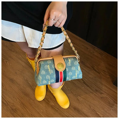 Luxury - Grade 2025 Women's Niche - Designed Cowboy - Cloth Bags - Fashion - Forward Crossbody, Shoulder & Under - Arm Bags