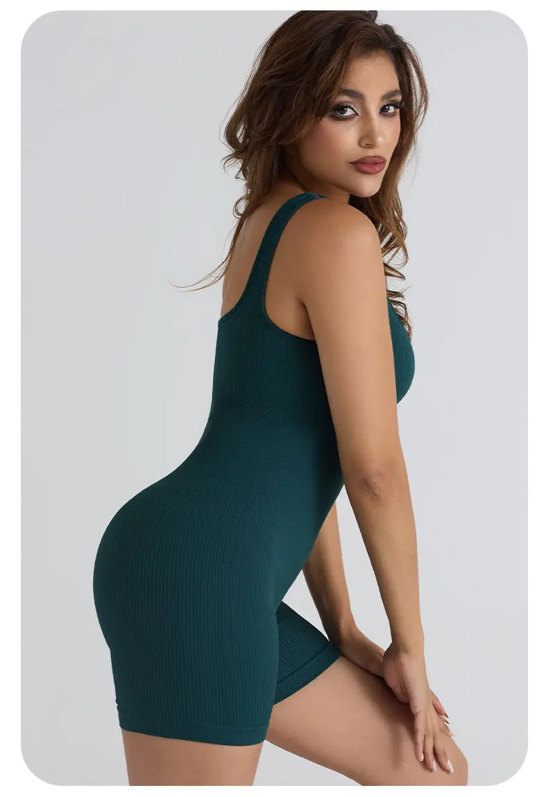Women's Summer Yoga Jumpsuit – Sexy Fitness Suit Without Awkward Lines, Including Leggings, Roupas Femininas for Workouts