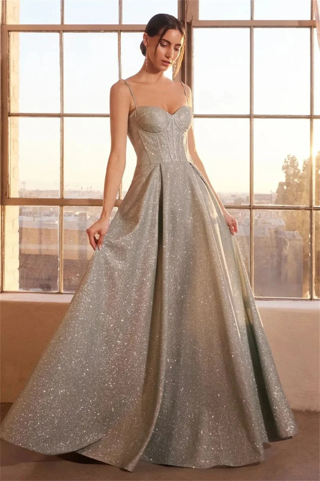 Ball Gowns Customized Evening Dresses Woman Elegant Formal Dresses for Women Evening Dress Robe Soiree Prom Gown Party Wedding