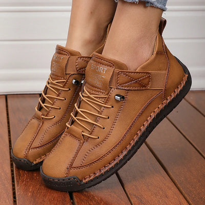 New Women's Boots Fashionable Simple Trendy Luxurious Brand Casual Shoes Waterproof Wear Resistant Soft Soled Platform Boots