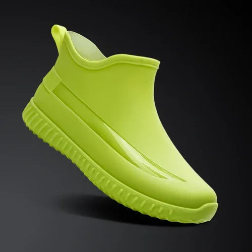 Women's Rain Boots Are Fashionable, Lightweight, Thick Soled, Wear-resistant, Rainproof, and Slip Resistant When Worn Externally
