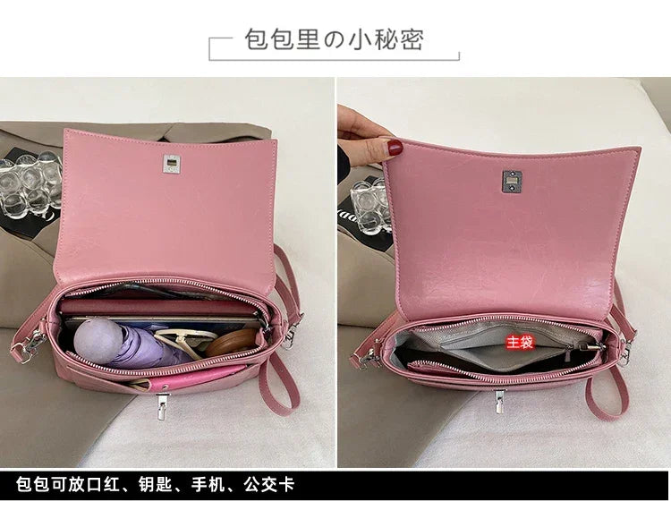Luxury Brand Handbag For Women In Premium Leather Featuring Elegant Messenger Design And Durable Build