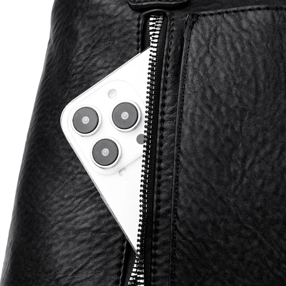 Women's Handbag Trend Designer Female Leather Multi-Pocket Shoulder Bag Luxury Brand Large Capacity Ladies Shopping Bag