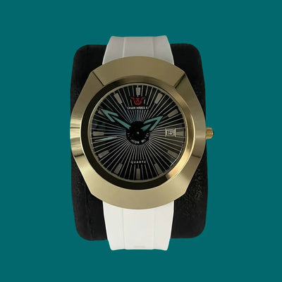 Premium High-End Fashion Quartz Men's Watch – Waterproof, Date Display, Comfortable Imported Rubber Strap