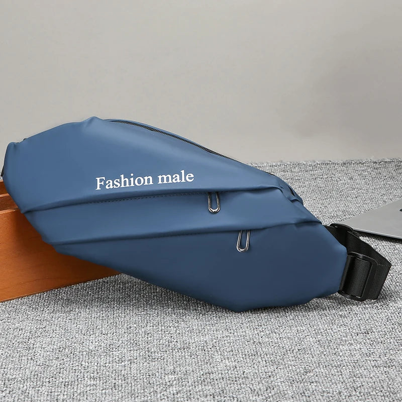 Men’s Fashion Crossbody Casual Bags Unisex Fashion Shoulder Bag Adjustable Strap Durable Daily Use Sling Bag