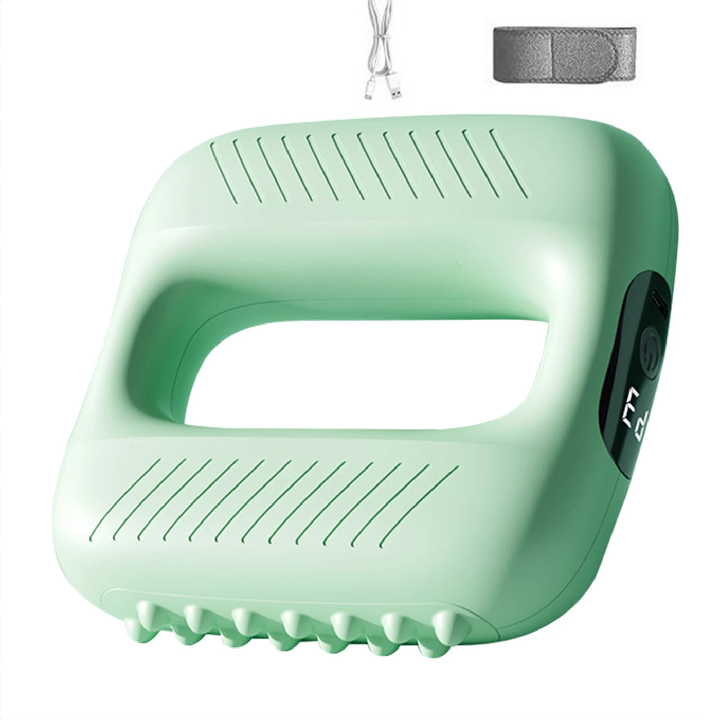 High-Intensity Fascia Rings Massager Cordless Mini With Belt Portable Deep Tissue Adjustables Vibration Massagers For Women