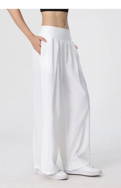 Women Wide Leg Pants Loose Fitness Yoga Pants 2024